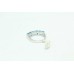 925 Sterling silver Women's Handmade ring Natural semi precious Blue Topaz Stone